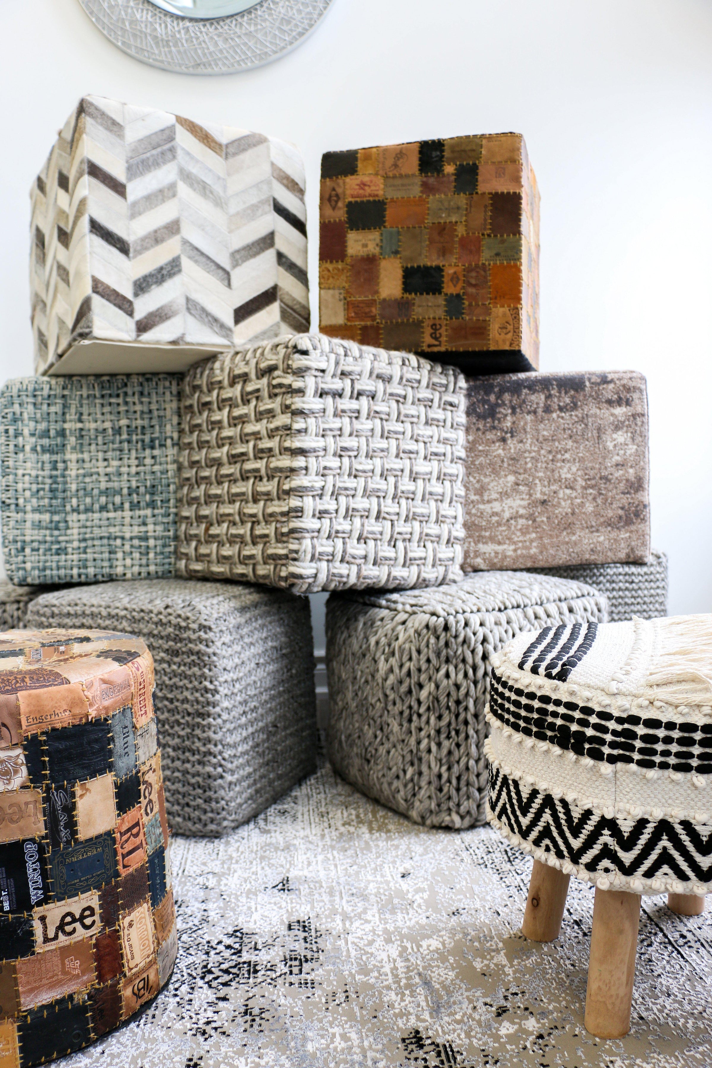 Poufs - Area Rug Shop