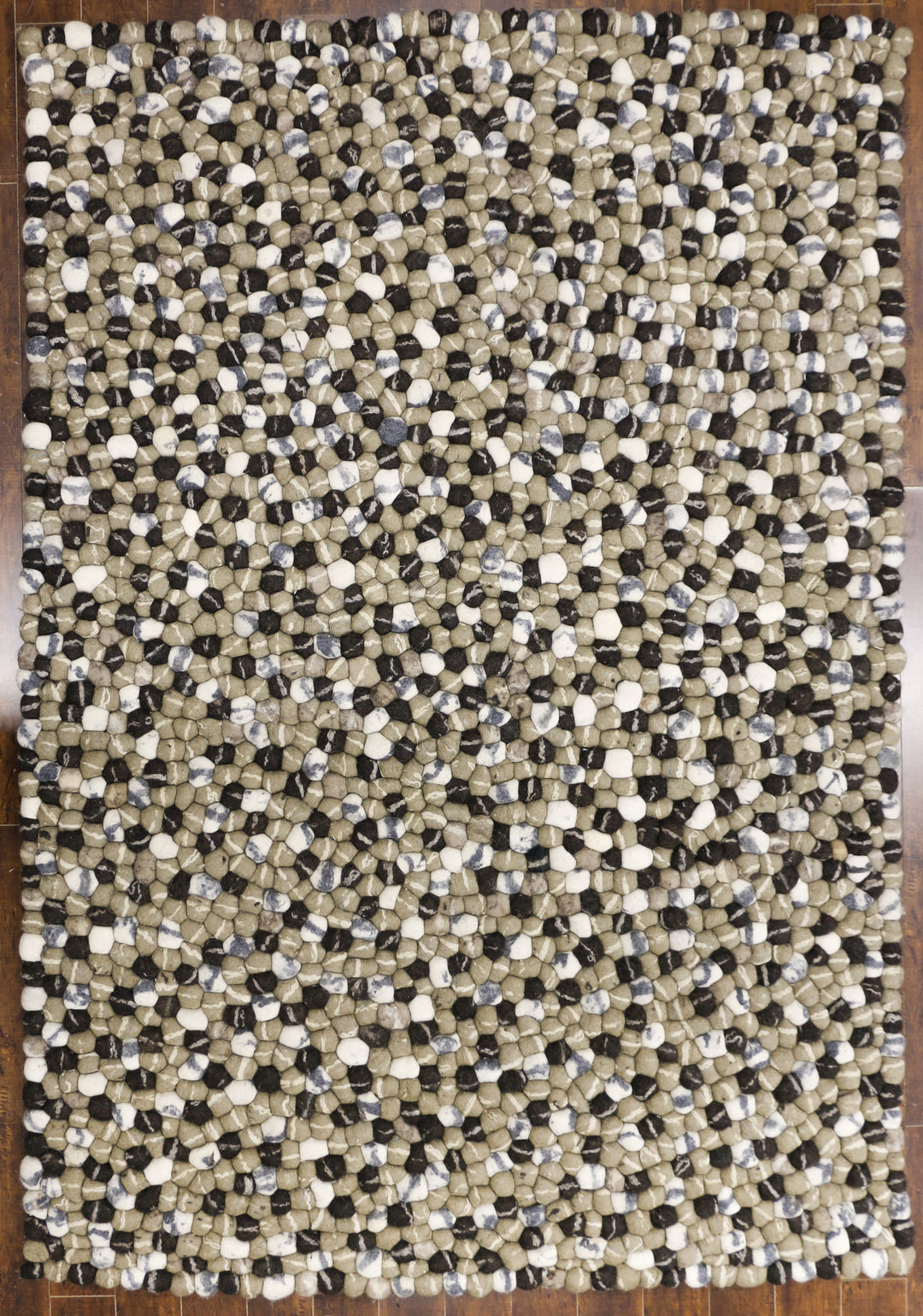Felt Ball Wool Rug