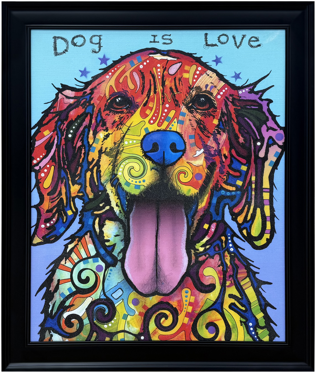 WALL ART - Dog is Love