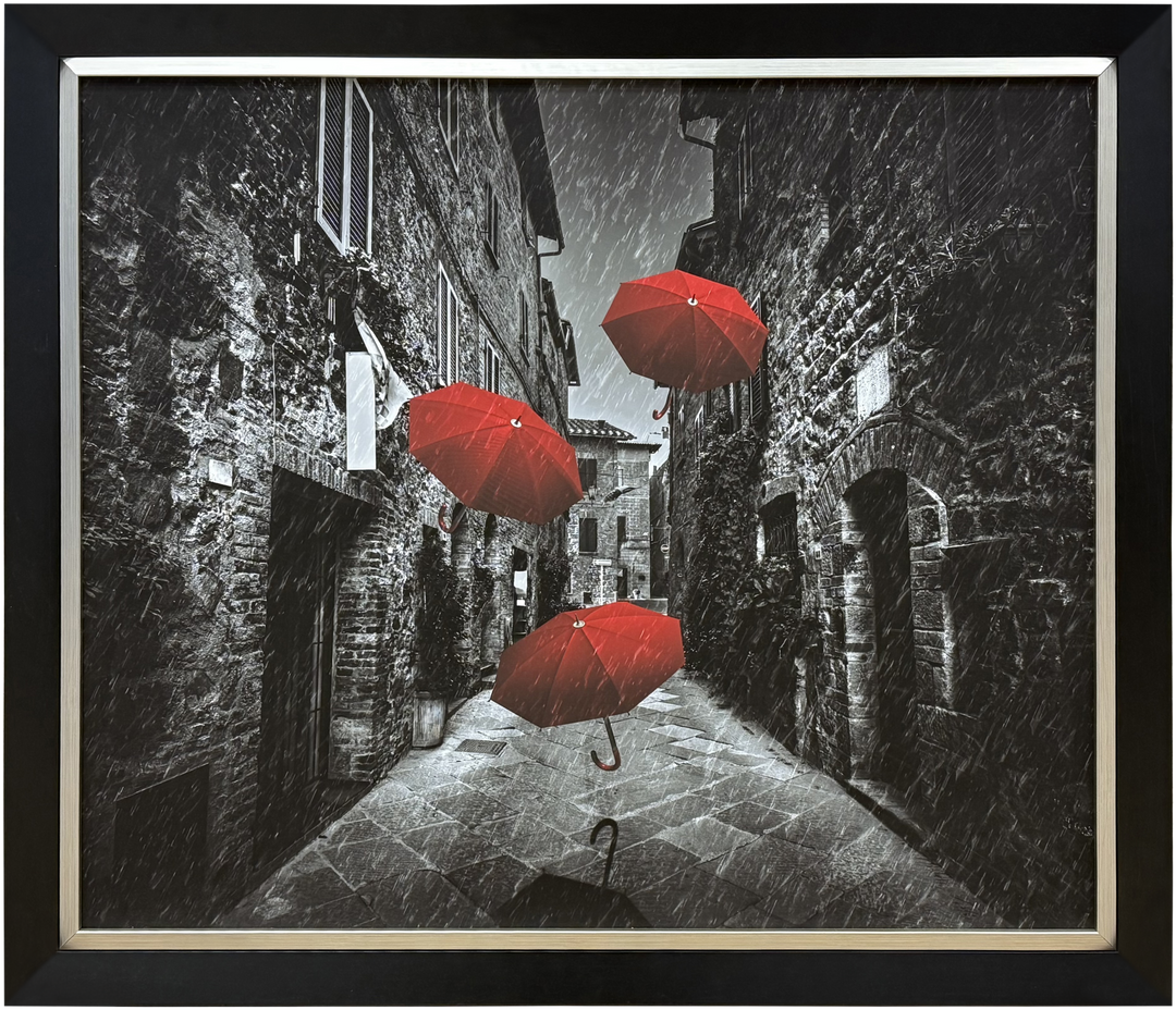 WALL ART - A Storm of Scarlet