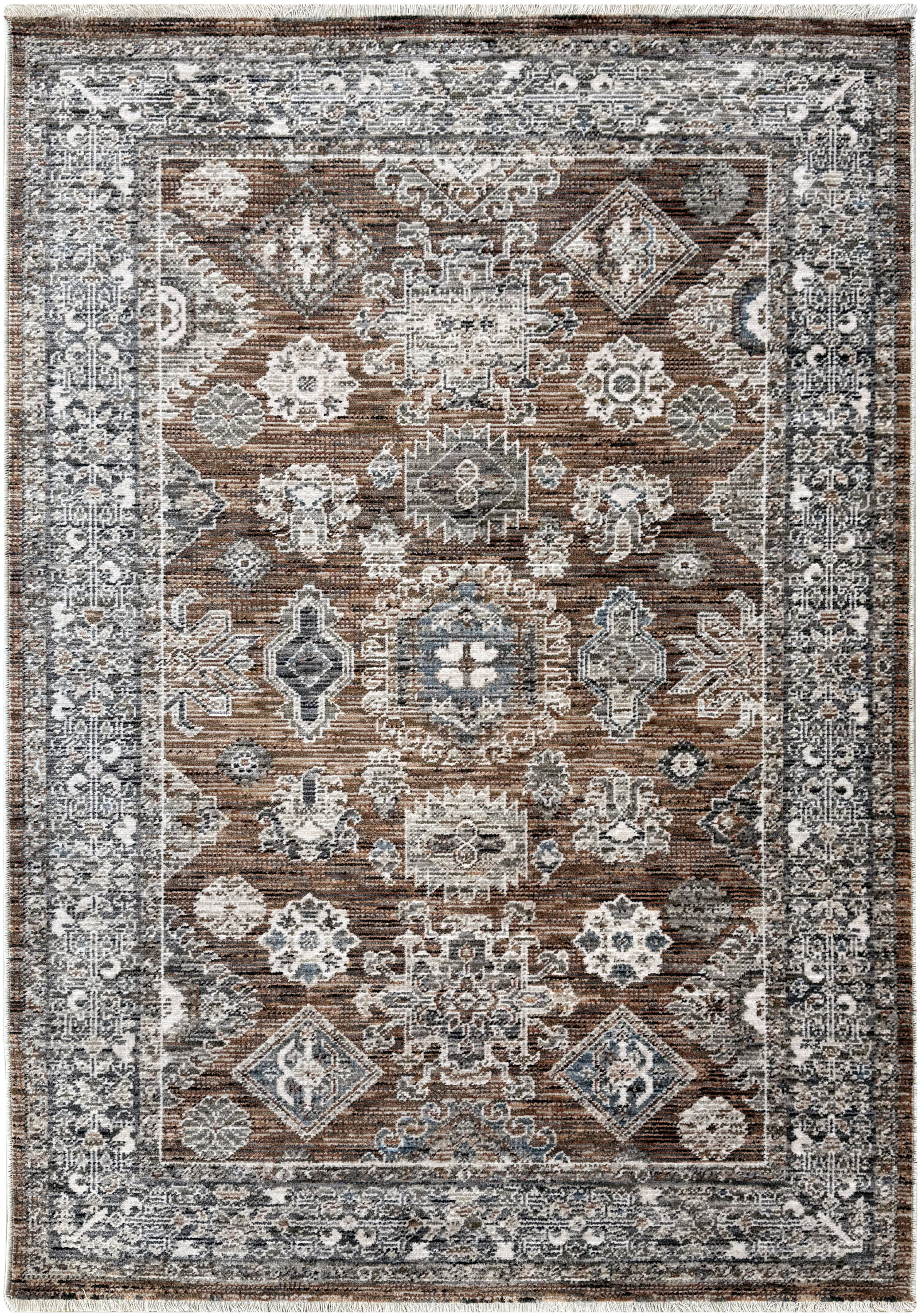 その他 rug.rug Vintage Terra Rust Area Rug | Distressed Medallion Rug – Area Rug Shop