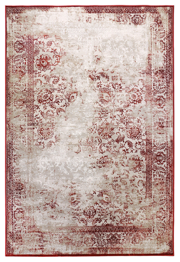 Avangart 05 Beige / Red - Area Rug Shop