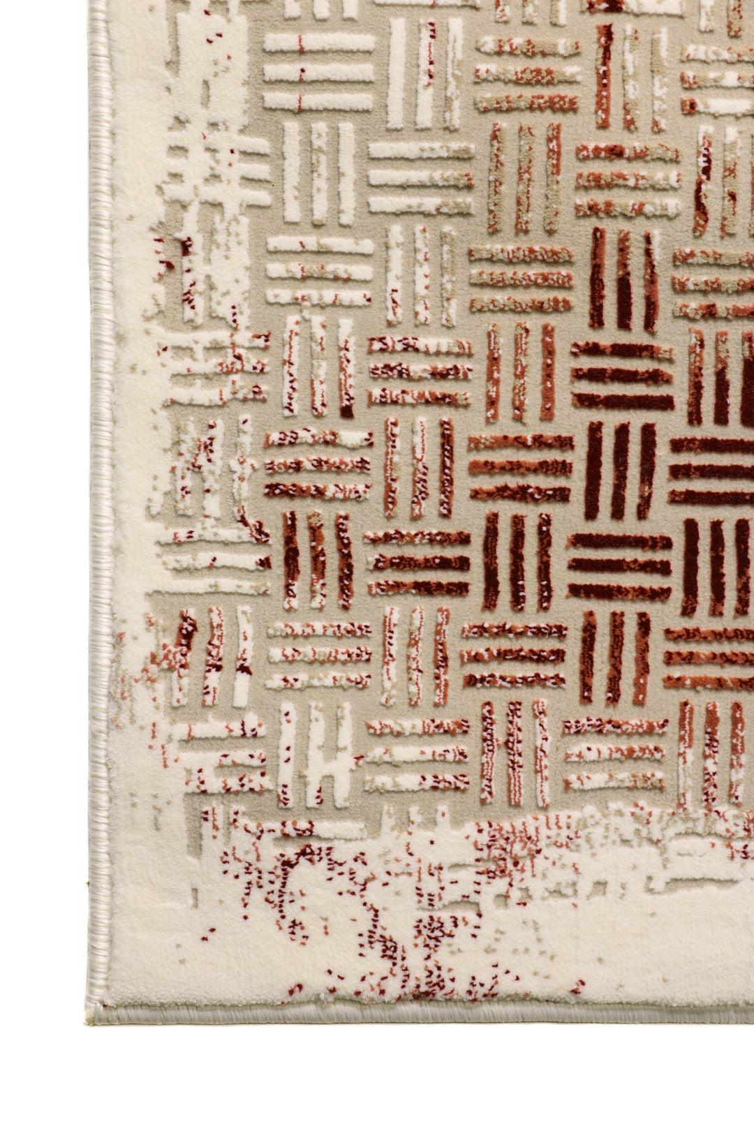 Avangart 42 Beige / Red - Area Rug Shop