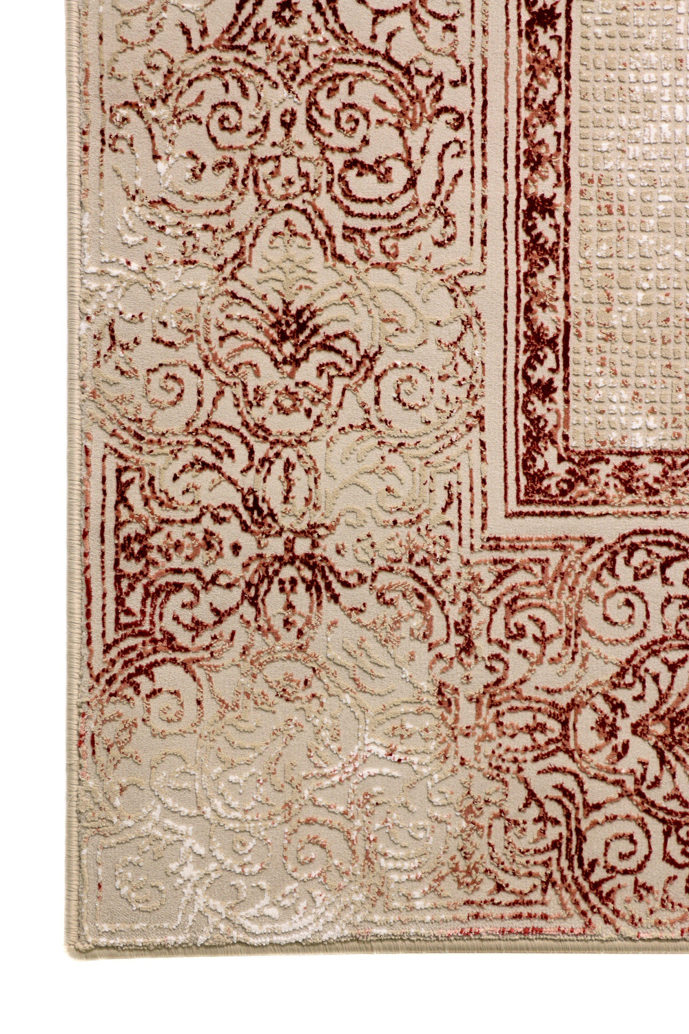 Avangart 75 Beige / Red - Area Rug Shop