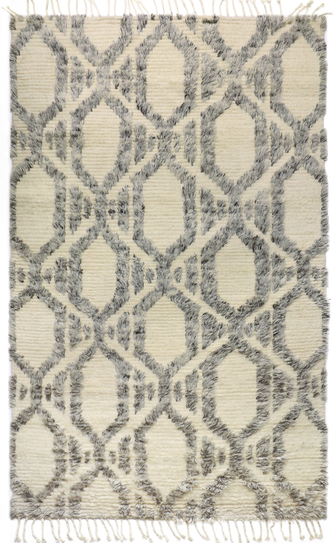 Boho Chic Grey Morrocan - Area Rug Shop