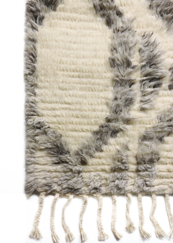 Boho Chic Grey Morrocan - Area Rug Shop