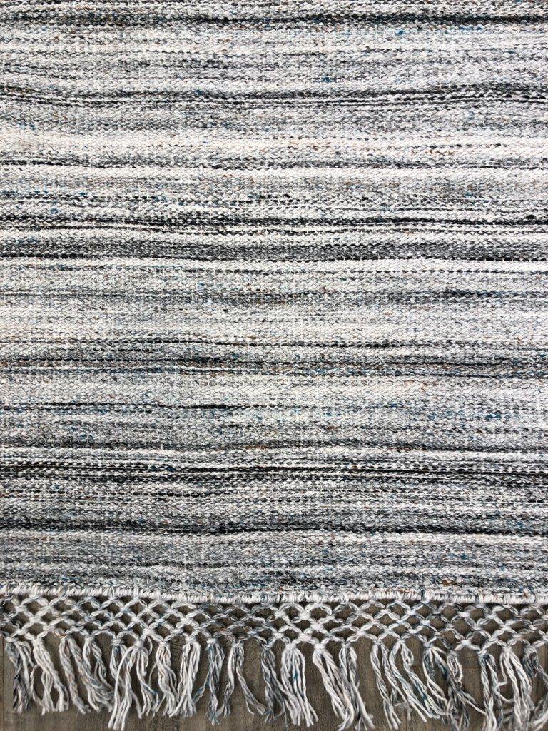 Dhurry Silver/Turquoise
