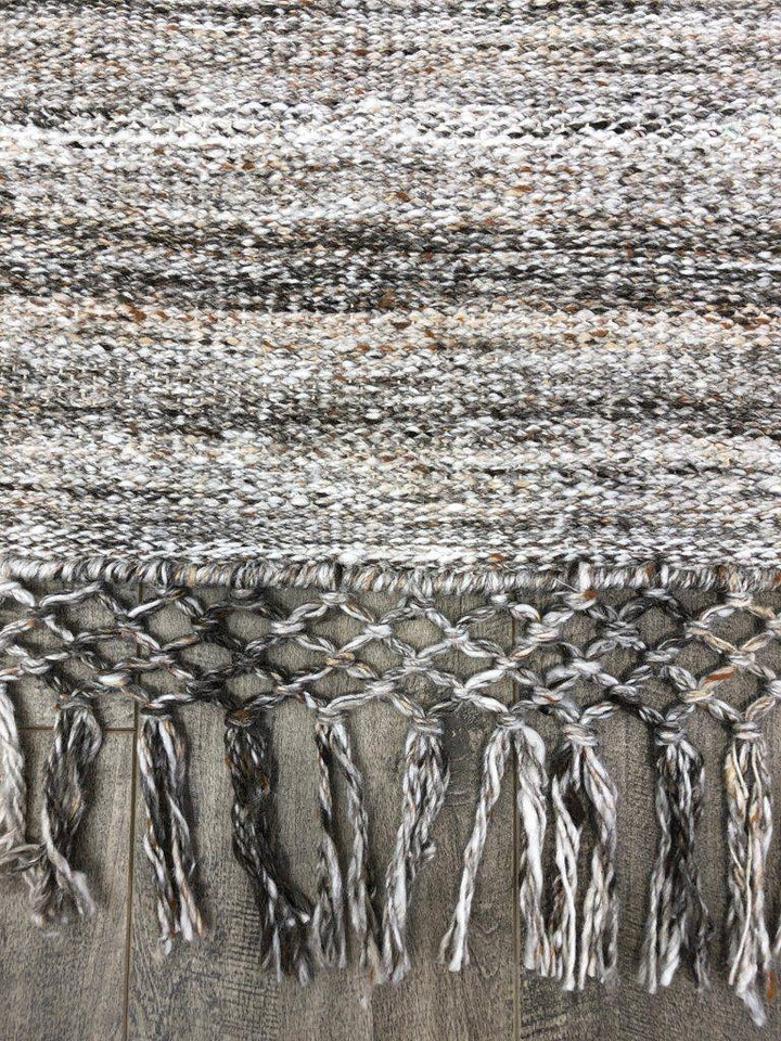 Dhurry Stone / Brown - Area Rug Shop