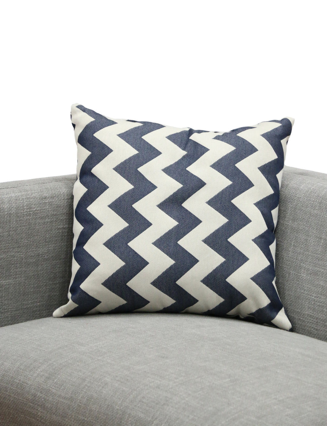 Accent Pillow - Blue Chevron