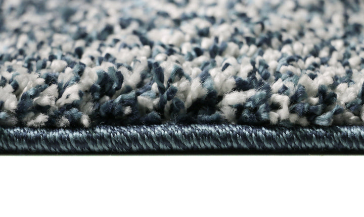 Pixel Cream / Dark Blue - Area Rug Shop