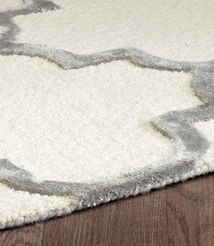 Casa Wool Ivory/Grey - Area Rug Shop