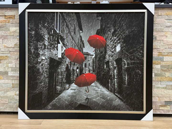 WALL ART - A Storm of Scarlet