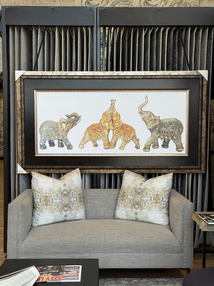 WALL ART - Elephants of Good Fortune