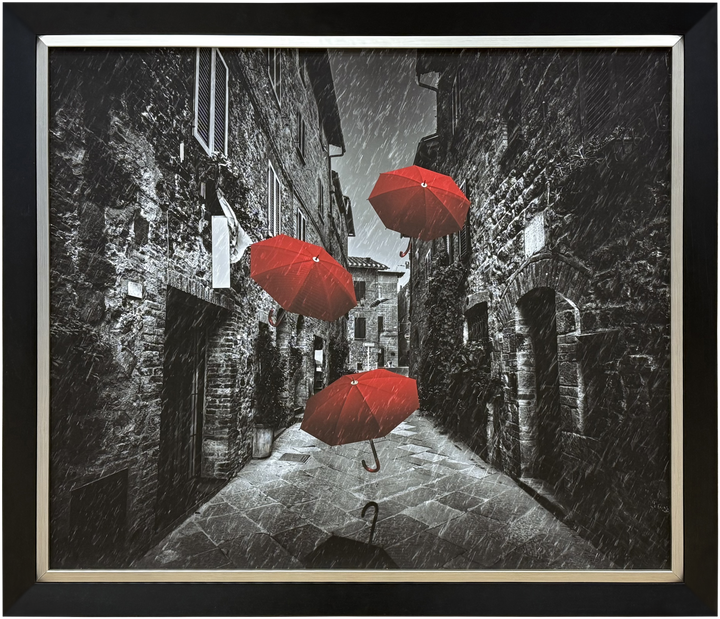 WALL ART - A Storm of Scarlet