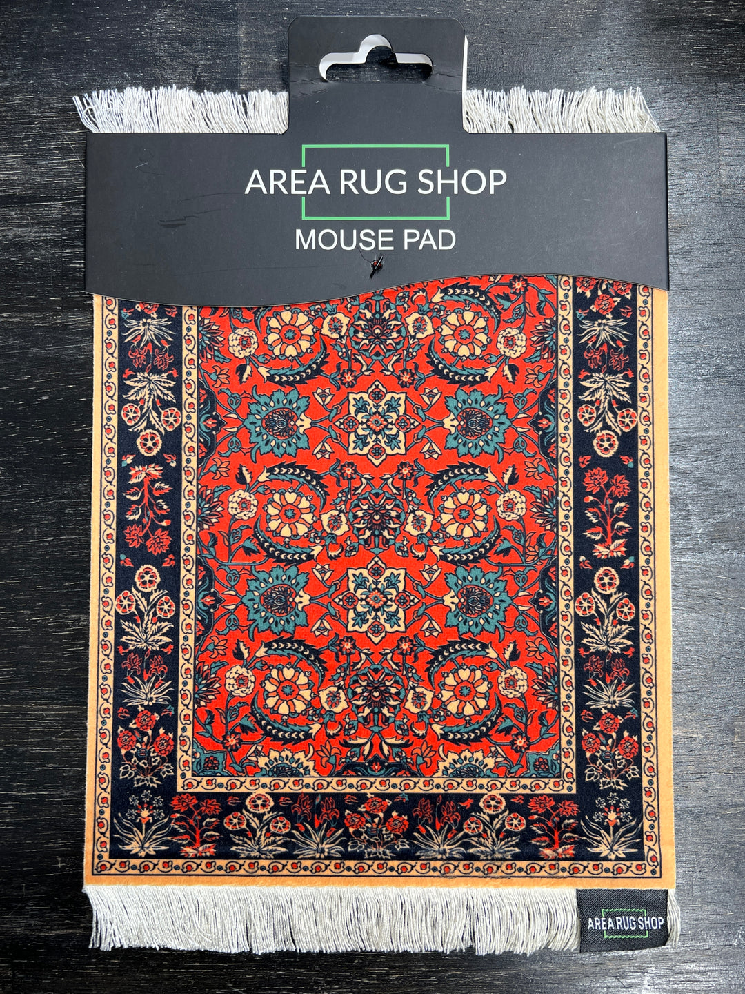 Rug Mouse Pad - Red Centre Traditional Style
