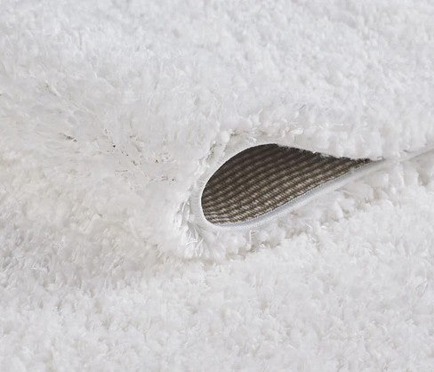 Plain Shag White
