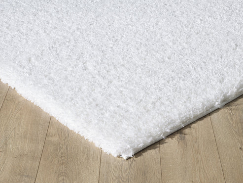 Plain Shag White