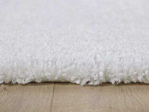 Plain Shag White
