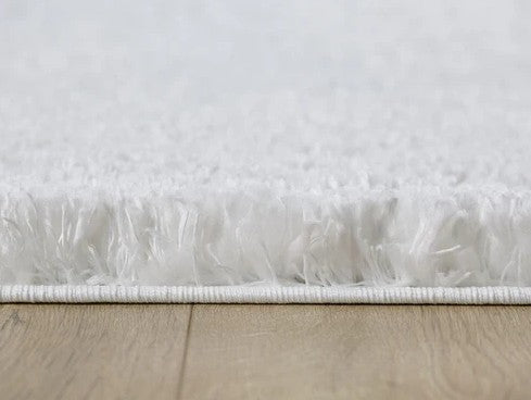 Plain Shag White