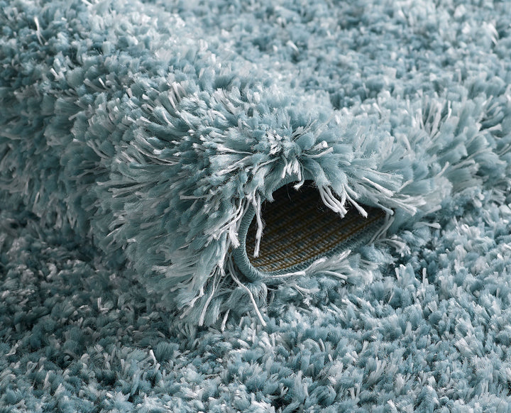 Plain Shag Light Turquoise