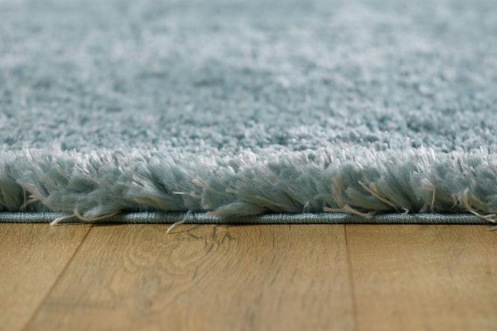 Plain Shag Light Turquoise
