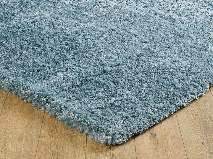 Plain Shag Light Turquoise