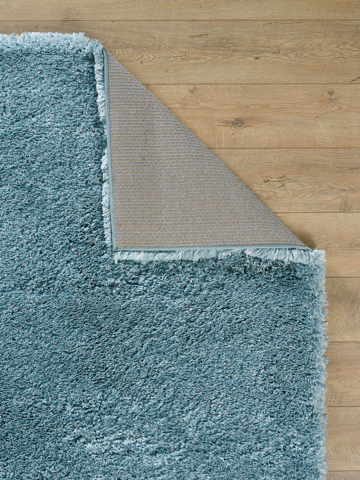 Plain Shag Light Turquoise