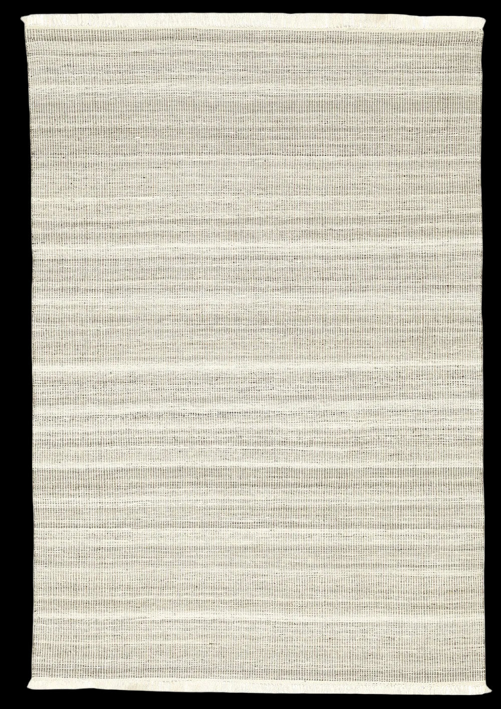 Textured rug with a neutral color palette, easy clean, reversible
