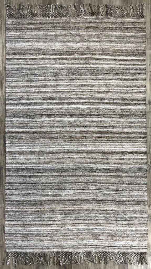 Dhurry Stone / Brown - Area Rug Shop
