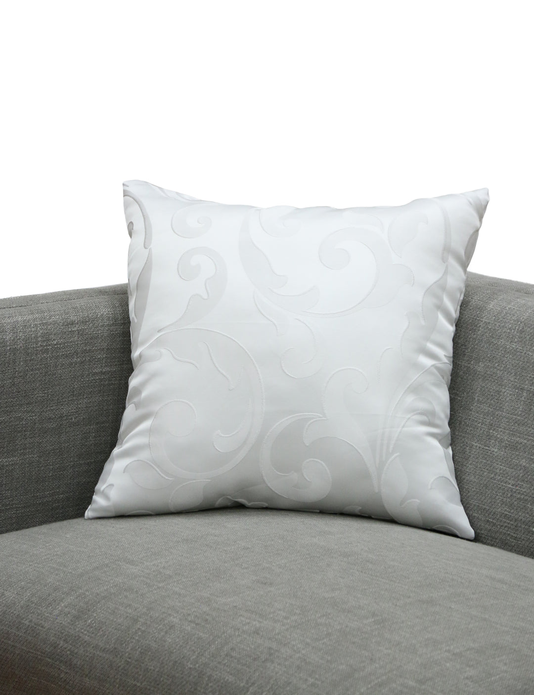 Accent Pillow - Filigree (White)