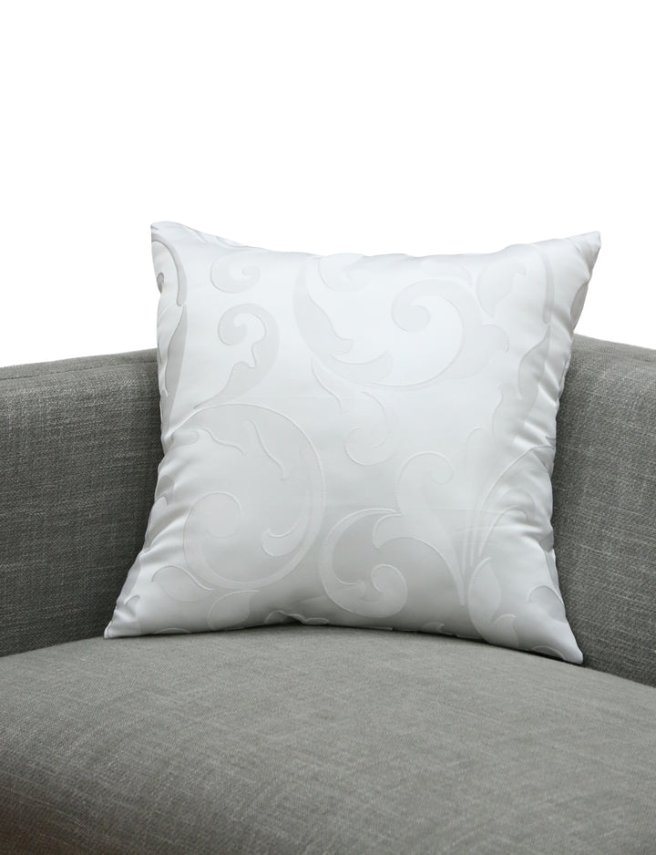 Accent Pillow - Filigree (White)