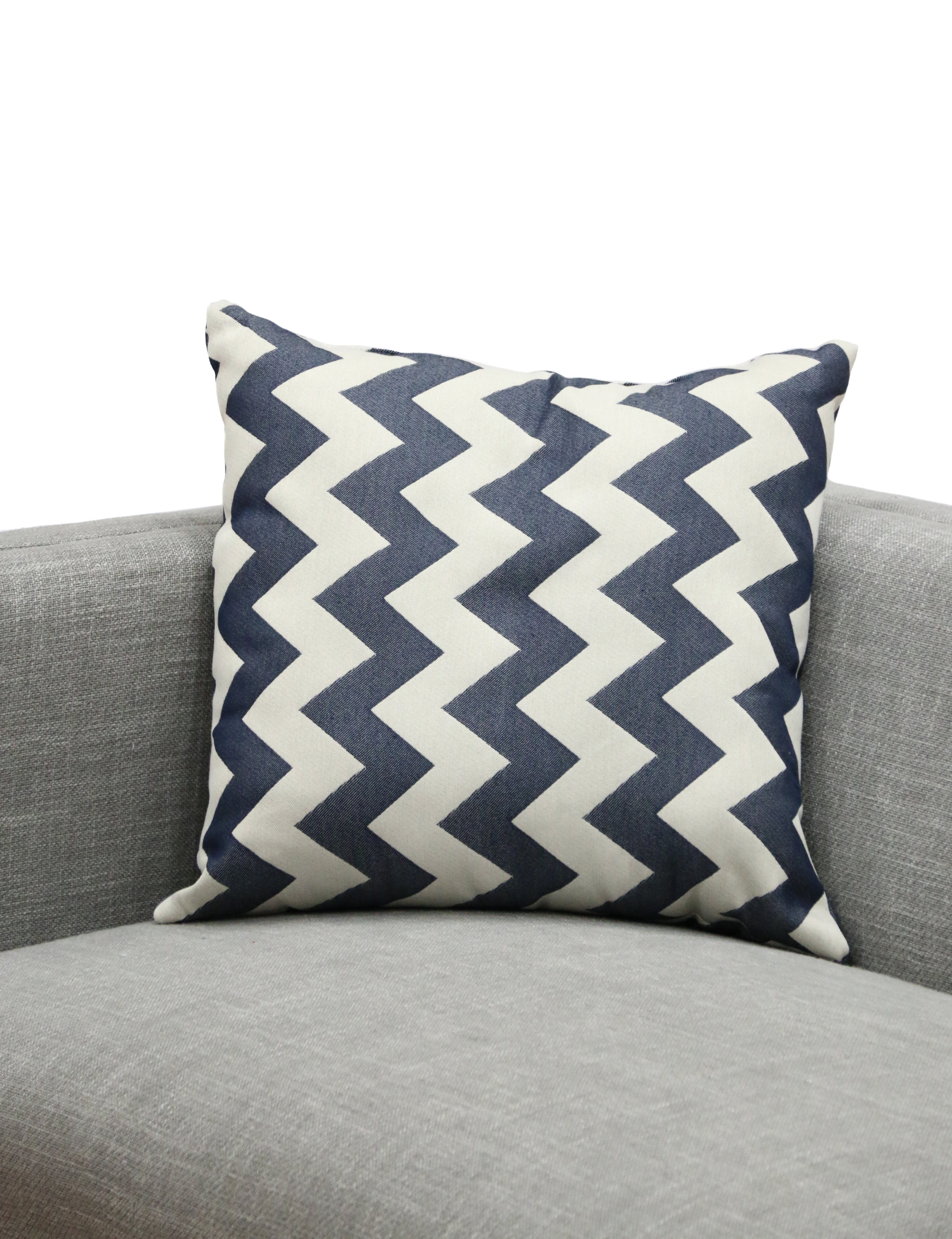 Blue and white throw pillow best sale